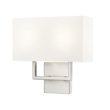 Saxon 2 Light Wall Sconce 11.25 Inch Tall and 12 Inch Wide By Z-Lite - 815-2S