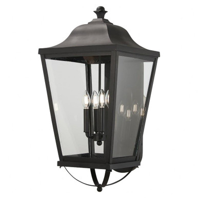 Savannah 4 Light Candle Style Wall Lantern 29.13 Inch Tall by Minka Lavery - 73284-66