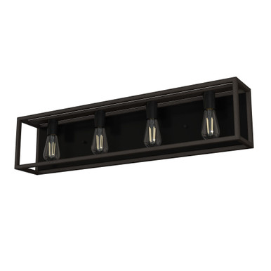 Squire Manor 4 Light Vanity Light by Hunter - 19SM4