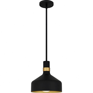 Arbor 1 Light Mini Pendant 11 Inch Tall and 10 Inch Wide by Quoizel - QPP6804
