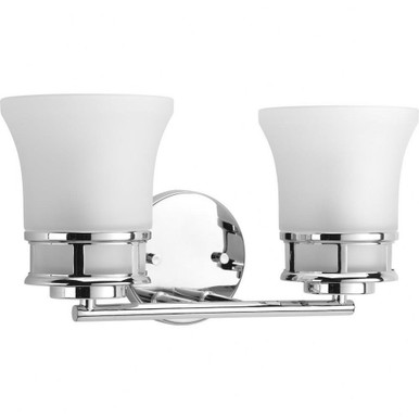 Cascadia 2 Light Vanity Light by Progress - P2147