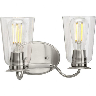 Durrell 2 Light Vanity Light by Progress - P300262