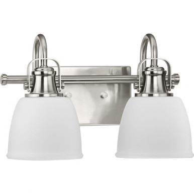 Preston 2 Light Vanity Light by Progress - P300427