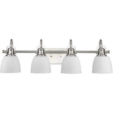 Preston 4 Light Vanity Light by Progress - P300429