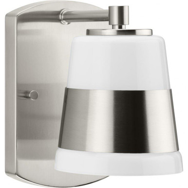 Haven 1 Light Vanity Light by Progress - P300442