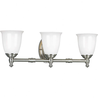 Victorian 3 Light Vanity Light by Progress - P3029