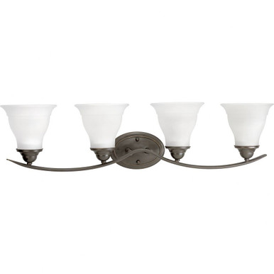Trinity 4 Light Vanity Light by Progress - P3193