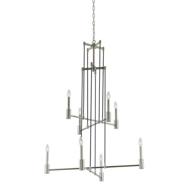 Kingston 8 Light Large 2 Tier Foyer Chandelier by Kalco - 509851