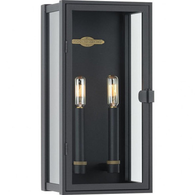 Stature 2 Light Medium Outdoor Wall Lantern by Progress - P560268