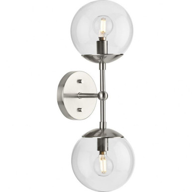 Atwell 2 Light Wall Sconce by Progress - P710114