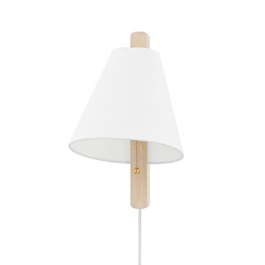 Ellen 1 Light Wall Sconce by Mitzi - HL636201-AGB/WWA