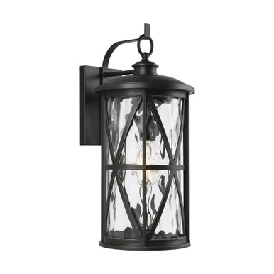Millbrooke 1 Light Outdoor Wall Lantern by Generation - OL15202ANBZ