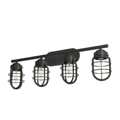 Starklake 4 Light Vanity Light by Hunter - 19045