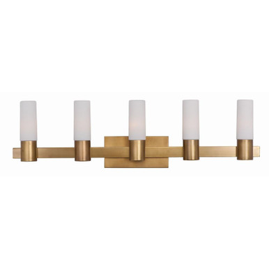 Contessa 5 Light Vanity Light by Maxim - 22415SWNAB