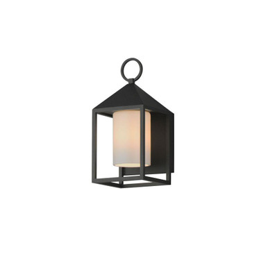 Aldous 1 Light Outdoor Wall Lantern 13.25 Inch Wide by Maxim - 30071SWBK