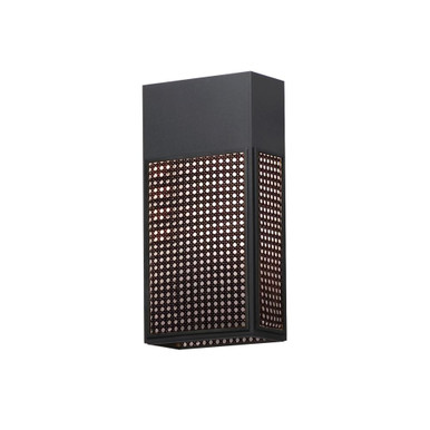 Lattice 15W 1 LED Outdoor Wall Lantern by Maxim - 54804
