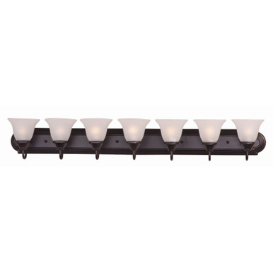 Essentials 801X 7 Light Vanity Light by Maxim - 8016