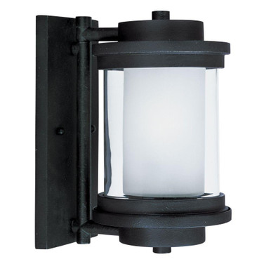 Lighthouse 9W 1 LED Outdoor Wall Lantern by Maxim - 65862CLFTAR