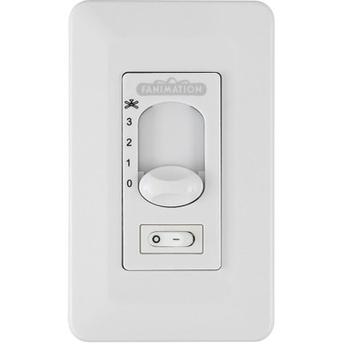 Accessory 3 Speed Non Reversing Fan Wall Control by Fanimation - CW1SWWH