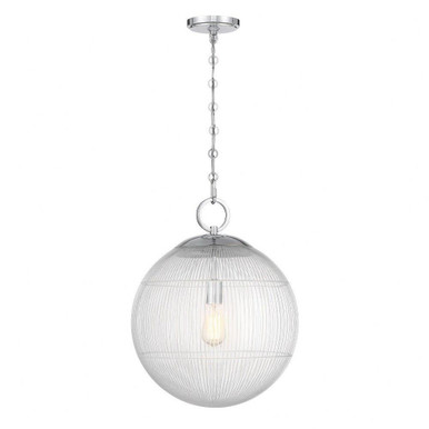 Cabot 1 Light Pendant 19.25 Inch Tall and 16 Inch Wide by Savoy House - 7-1840-1