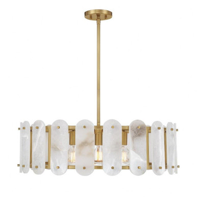 Antolini 5 Light Pendant 8.38 Inch Tall and 28.5 Inch Wide by Savoy House - 7-2911-5