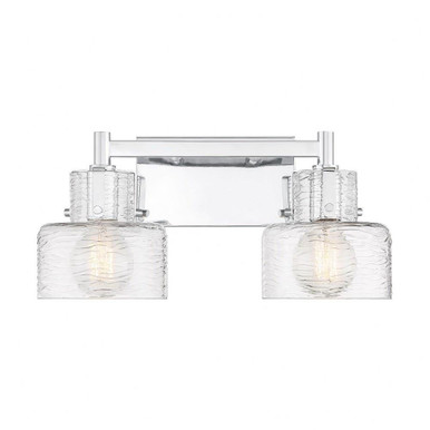 Dover 2 Light Bath Vanity 8.25 Inch Tall and 17 Inch Wide by Savoy House - 8-1030-2