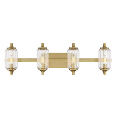 Holton 4 Light Bath Vanity 9 Inch Tall and 32 Inch Wide by Savoy House - 8-3024-4