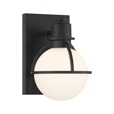 Pierce 1 Light Wall Sconce 8.5 Inch Tall and 5.75 Inch Wide by Savoy House - 9-1060-1