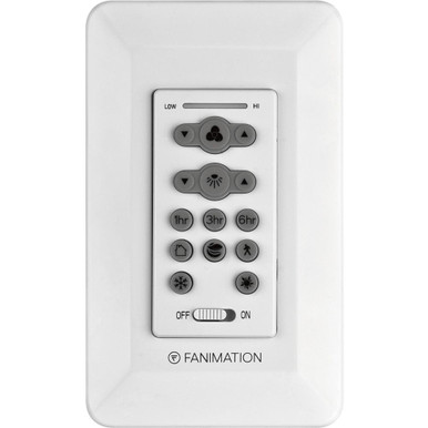 Accessory 6 Speed Reversing DC Motor Fan Wall Control by Fanimation - TW206D