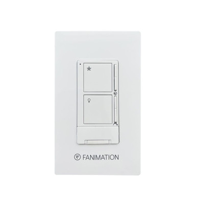 Accessory 3 Speed Fan and CCT Light Wall Control by Fanimation - WT503WH
