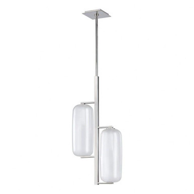 Pebble 2 Light Pendant 29.5 x 13.75 Inch by Hudson Valley by Hudson Valley - 3472-PN