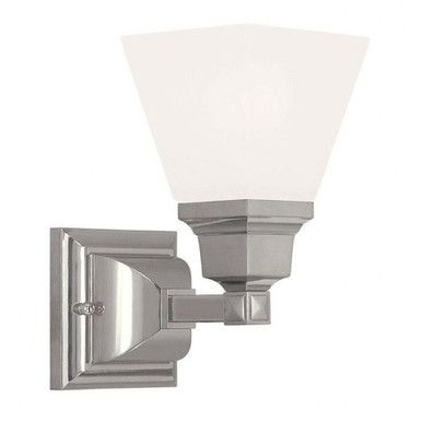 Mission One Light Vanity Light by Livex - 1031-35