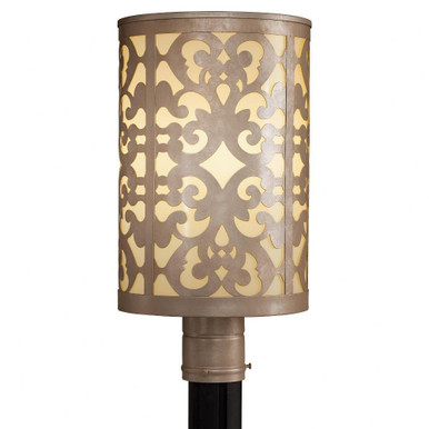 Nanti 1 Light Outdoor Post Mount 18.5 x 9.5 In by Minka Lavery - 1496-252-PL