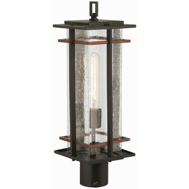 Great Outdoors san Marcos 1 Light Post Mount 20.38 x 6.5 by Minka Lavery - 72496-68