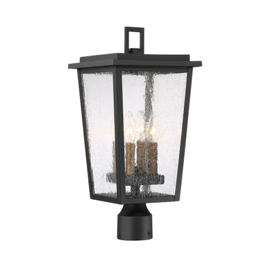 Cantebury 4 Light Outdoor Post Lantern 19.75 inches tall by Minka Lavery - 72756-66G