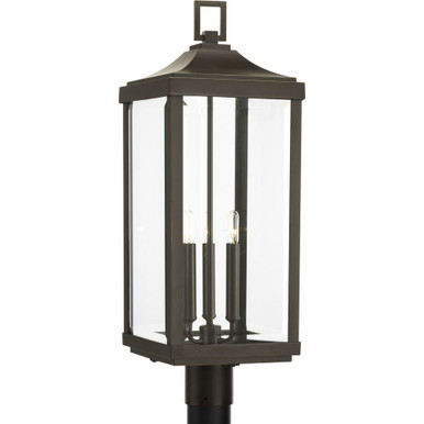 Gibbes Street Outdoor Light 3 Light 9.5 x 26.88 Inches by Progress - P540004