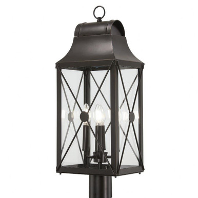 Great Outdoors De Luz 4 Light Outdoor Post Mount by Minka Lavery - 73295-143C