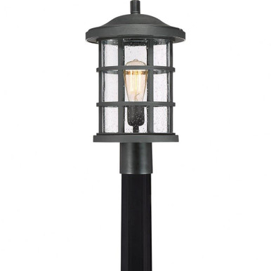 Crusade 150W 1 Light Outdoor Large Post Lantern 17.25 Inches by Quoizel  - CSE9010