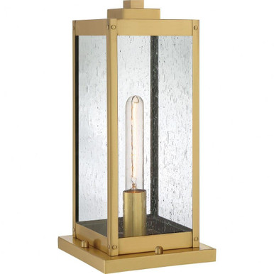 Westover 1 Light Outdoor Pier Mount 16 x 7.5 Inches by Quoizel  - WVR9106