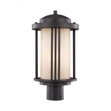 Crowell One Light Outdoor Post Lantern 9 Inch by 17 Inch by Generation - 8247901