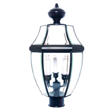 South Park 3 Light Outdoor Pole/Post Mount 12 x 23.5 inches by Maxim  - 609-3OP