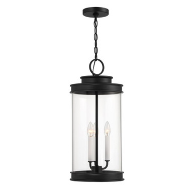 Englewood 3 Light Small Outdoor Pendant by Savoy House - 5-901-BK
