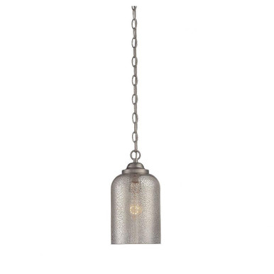 Bally One Light Small Pendant by Savoy House - 7-701-1-SN