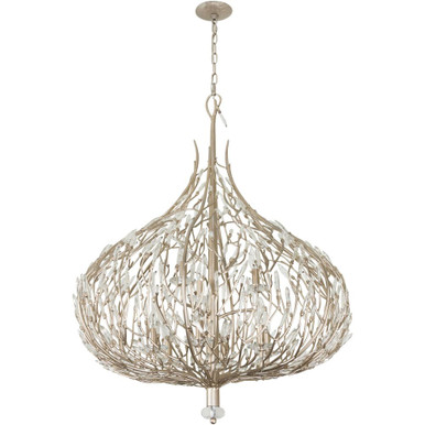 Bask Nine Light Oversized Pendant by Varaluz - 271P09GD