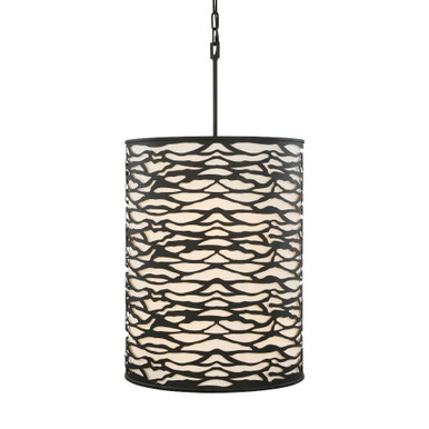 Kato 6 Light Large Pendant 26 Inch Tall by Varaluz - 348F06