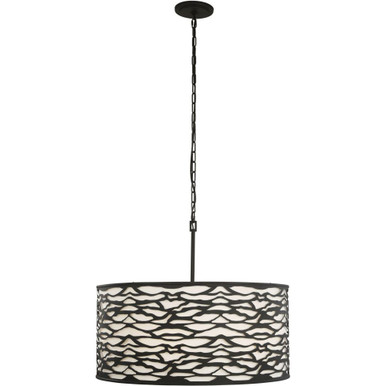 Kato 6 Light Large Pendant 30 Inch Wide by Varaluz - 348P06
