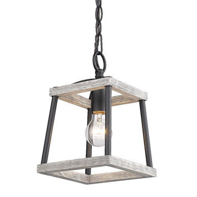 Teagan 1 Light Mini Pendant by Golden - 3184-M1L