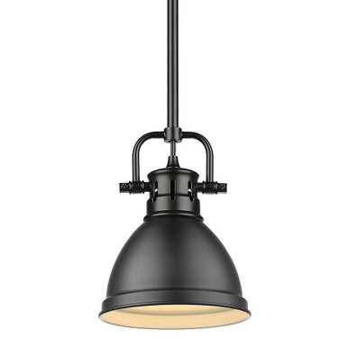Duncan 1 Light Small Pendant 8.38 Inch Tall by Golden - 3604-M1L
