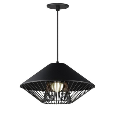Phoenix 9W 1 LED Medium Pendant 15.5 Inch Length by ET2 - E11395