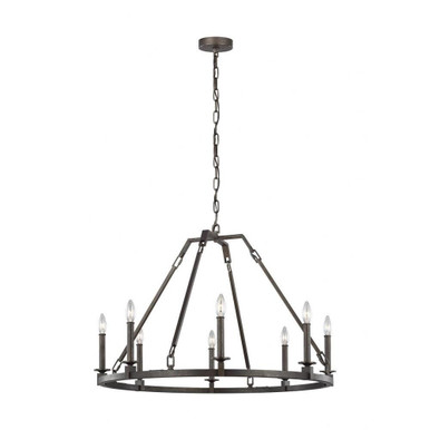 Sean Lavin 8 Light Large Round Chandelier by Visual Comfort Studio - f3214/8sms